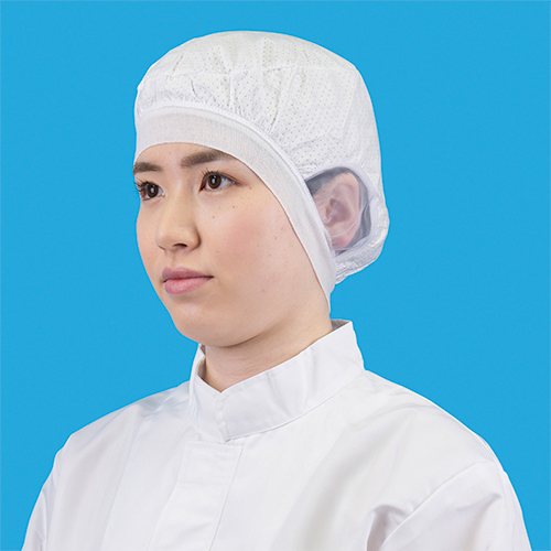 食品工場 衛生帽子 インナーキャップ 電石帽 SR-3 ソフトベルト付